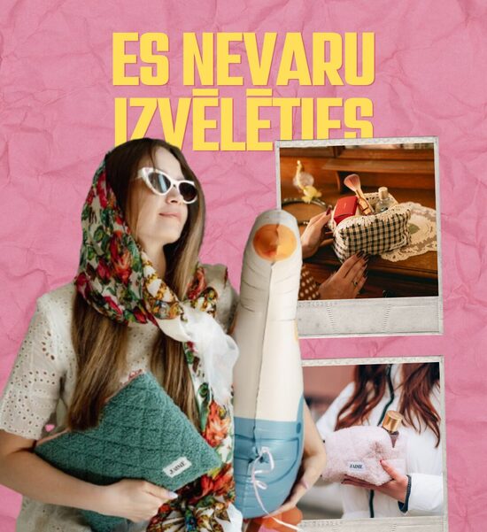 Kosmētikas somiņa "Es nevaru izvēlēties"