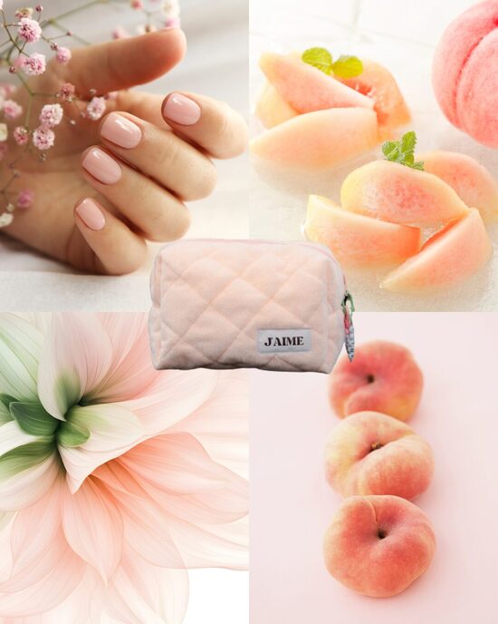 Kosmētikas somiņa "Persiku biezenis"