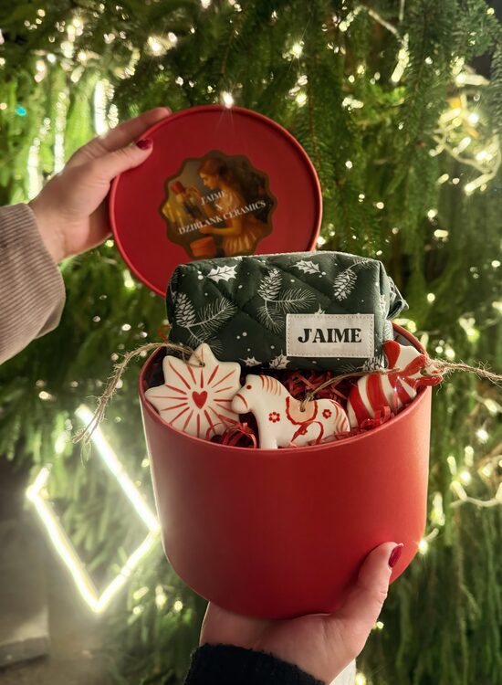 Dāvanu komplekts "J'AIME X DZIRLANK CERAMICS"