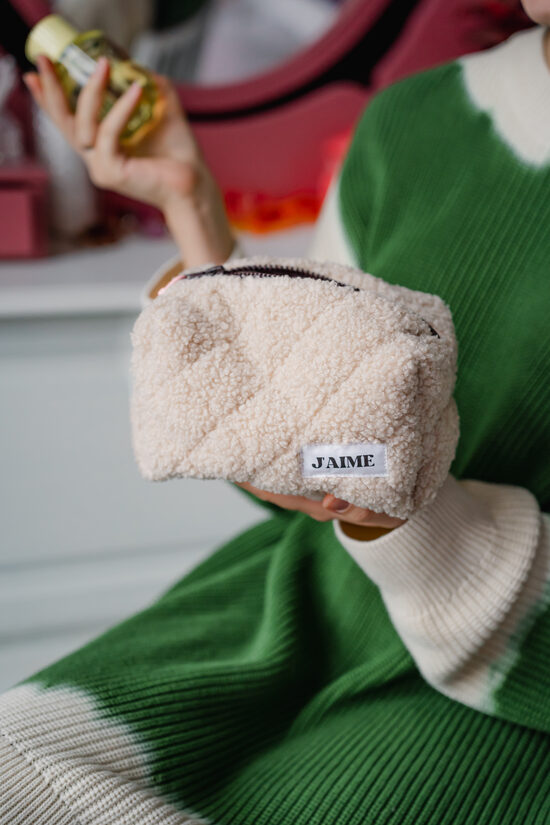 Kosmētikas somiņa "Riekstu cappuccino"