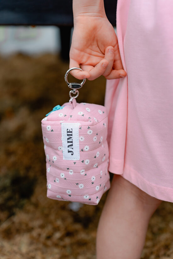 Kosmētikas somiņa "Zemeņu saldējums"