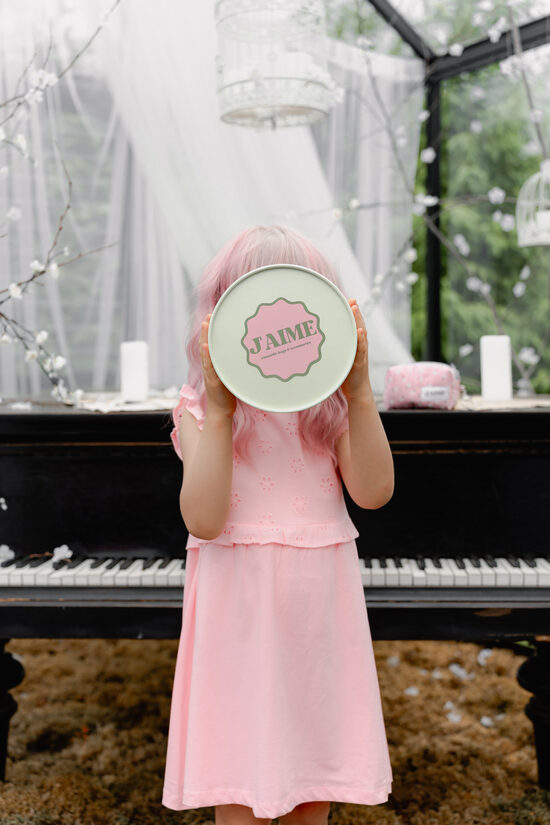 Apaļa dāvanu kaste, maza